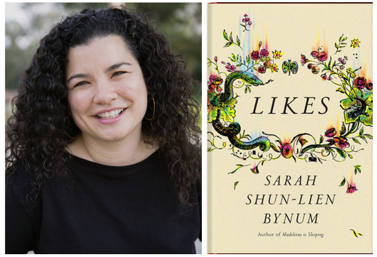 Image of SARAH SHUN-LIEN BYNUM and a book cover